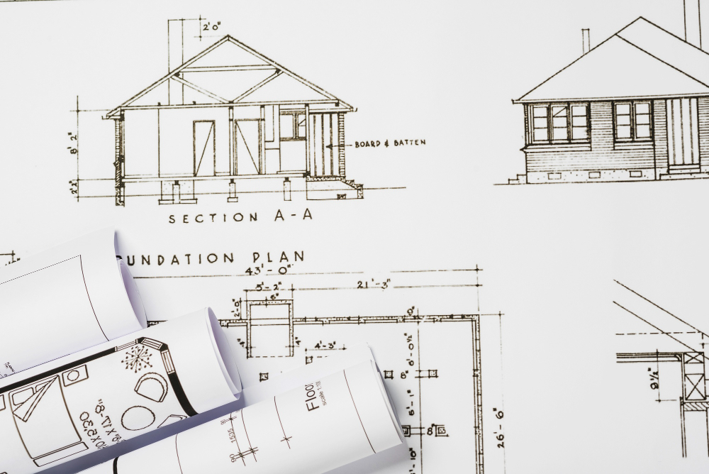 building-blueprints-table